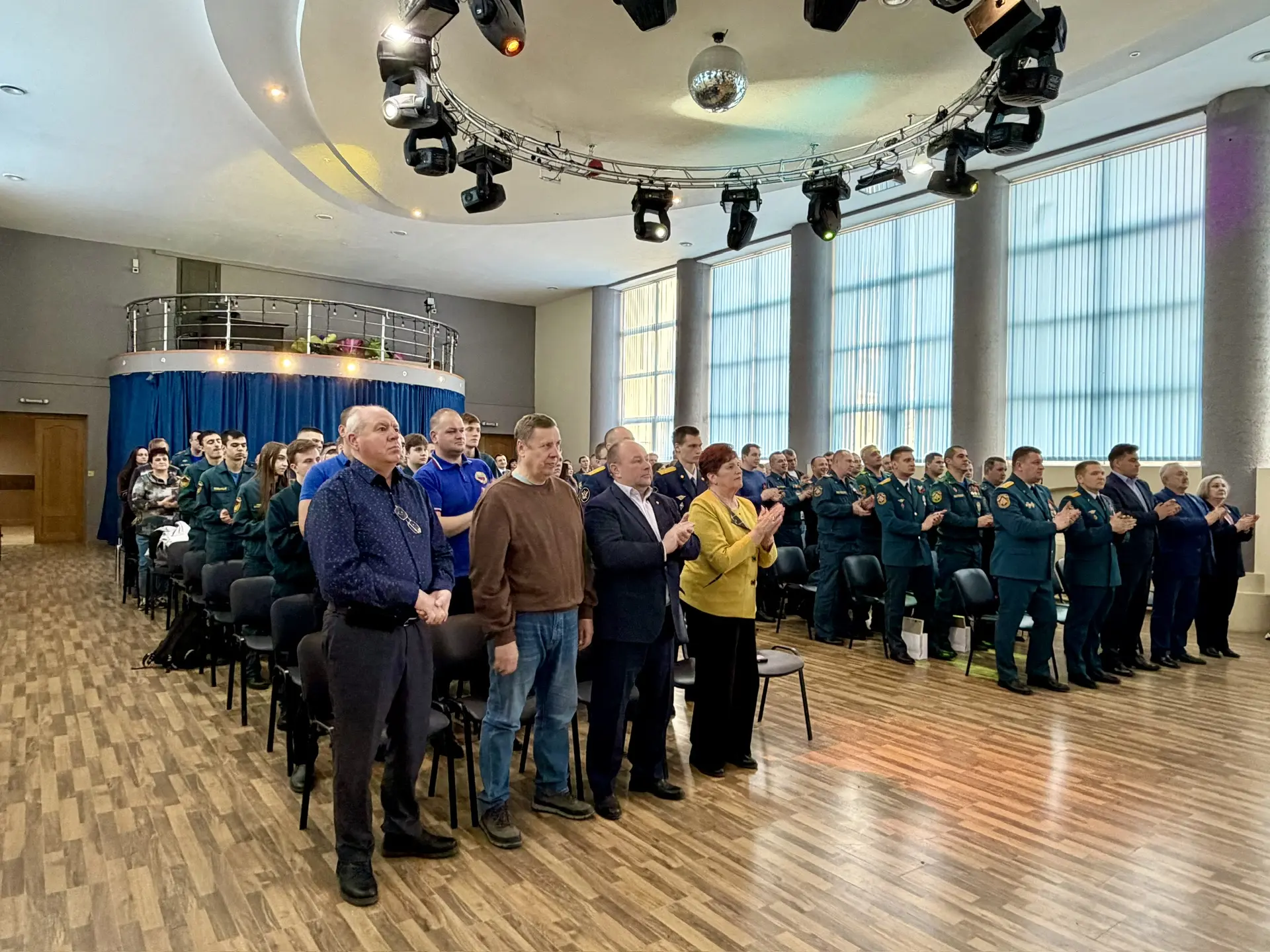 В Можайском культурно-досуговом центре торжественно отметили 377-ю годовщину образования пожарной ох