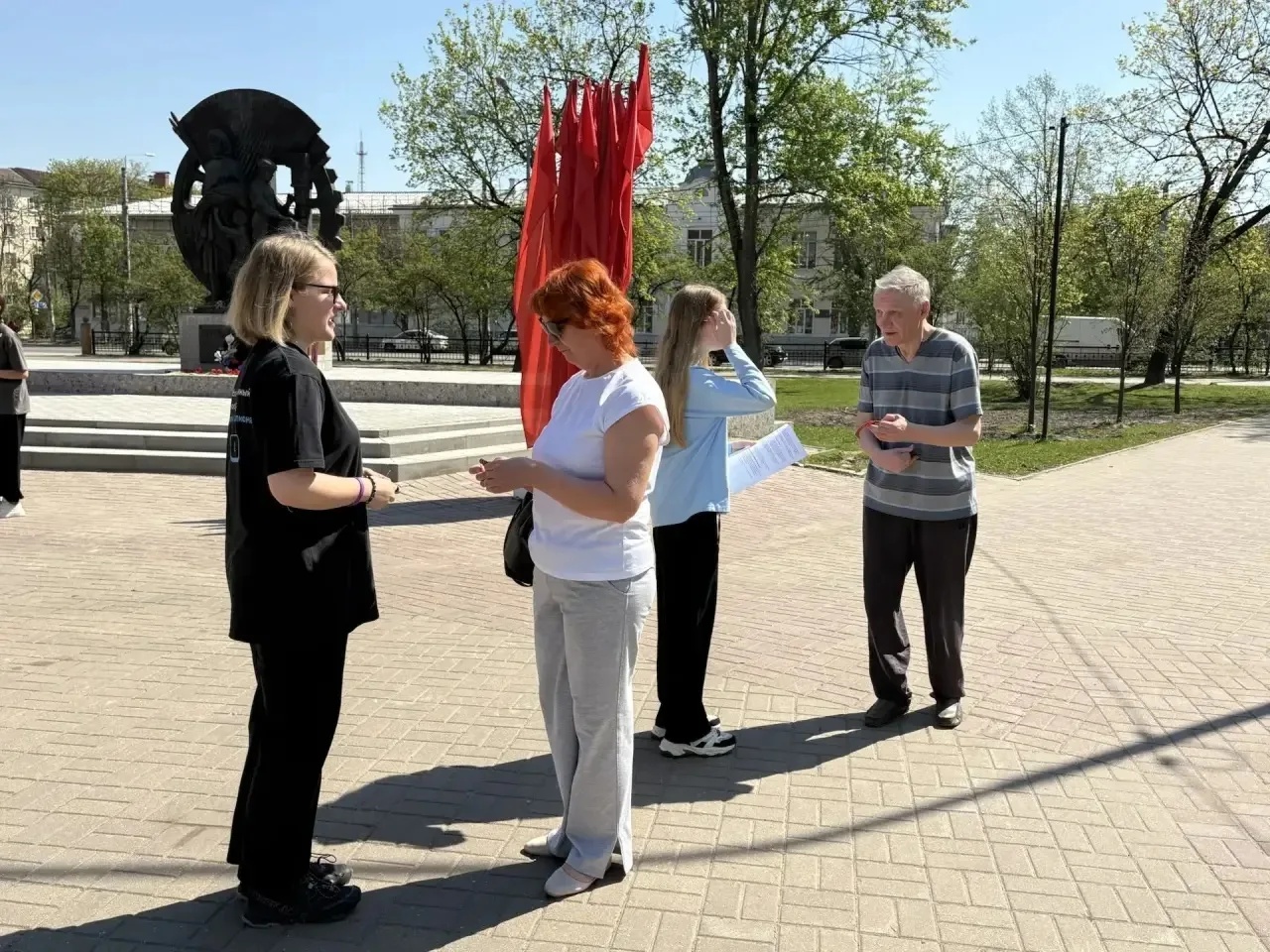 🕊️Совет старшеклассников образовательного учреждения принял участие во Всероссийской а...