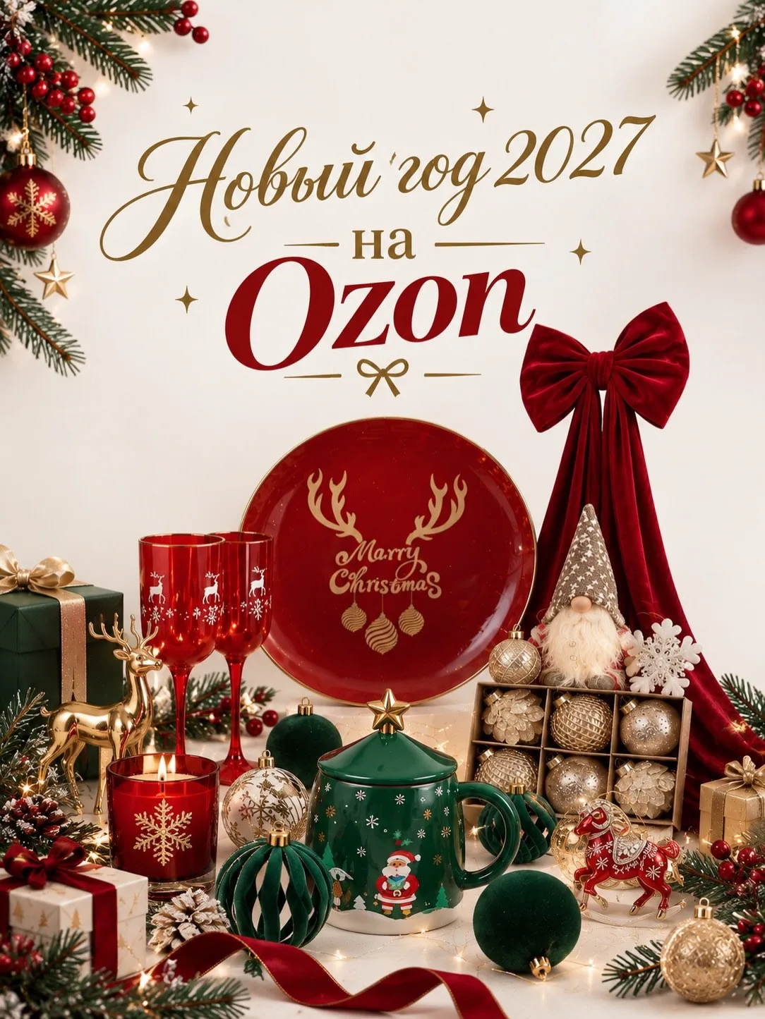 Новый год 2027 на Озон 🎄