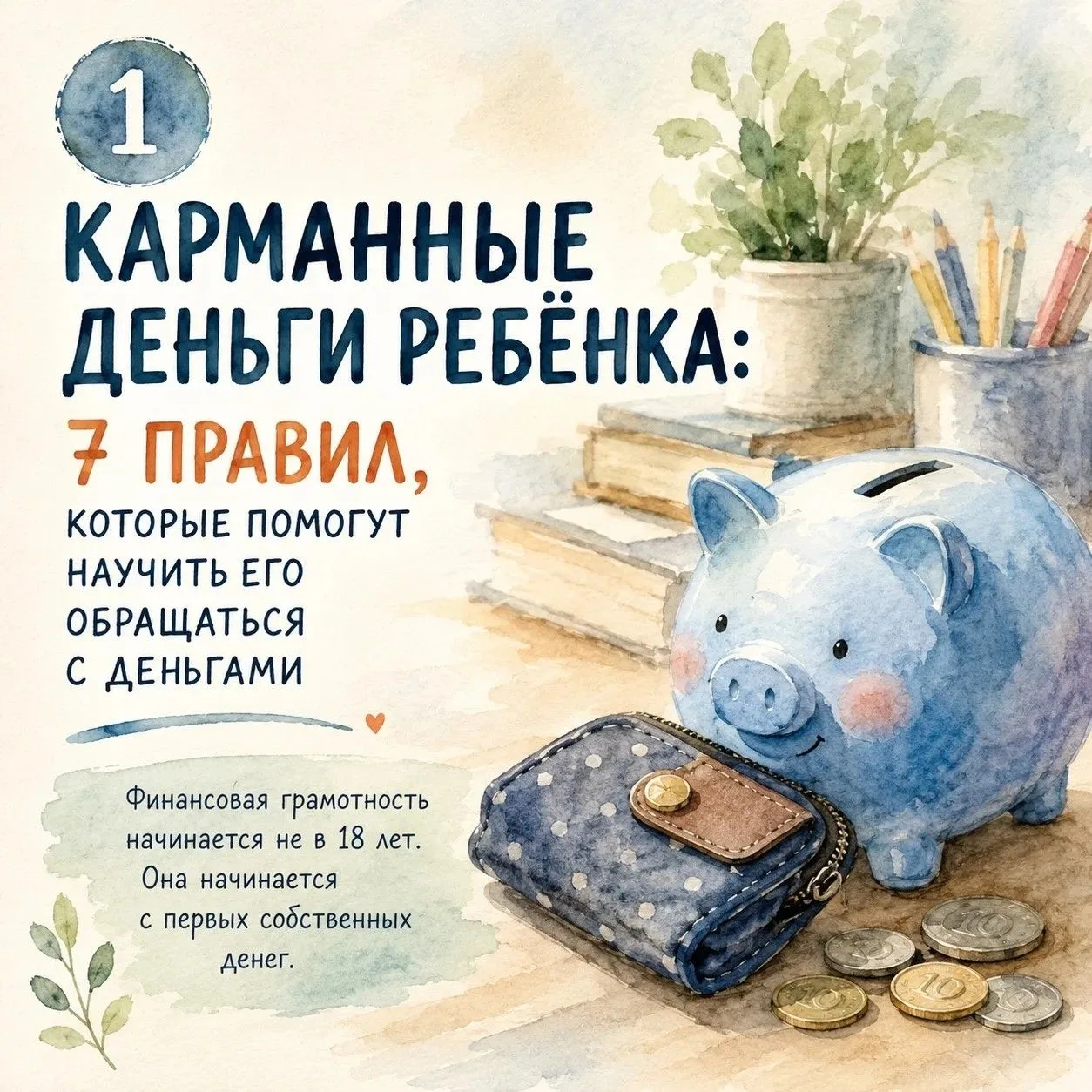 "Карманные деньги портят детей».?
