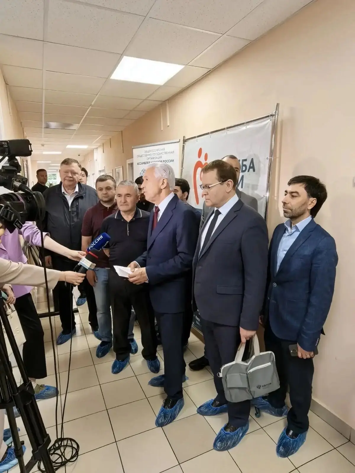 Владимир Васильев поддержал акцию «Код донора. Единство народов России» в Тверской области