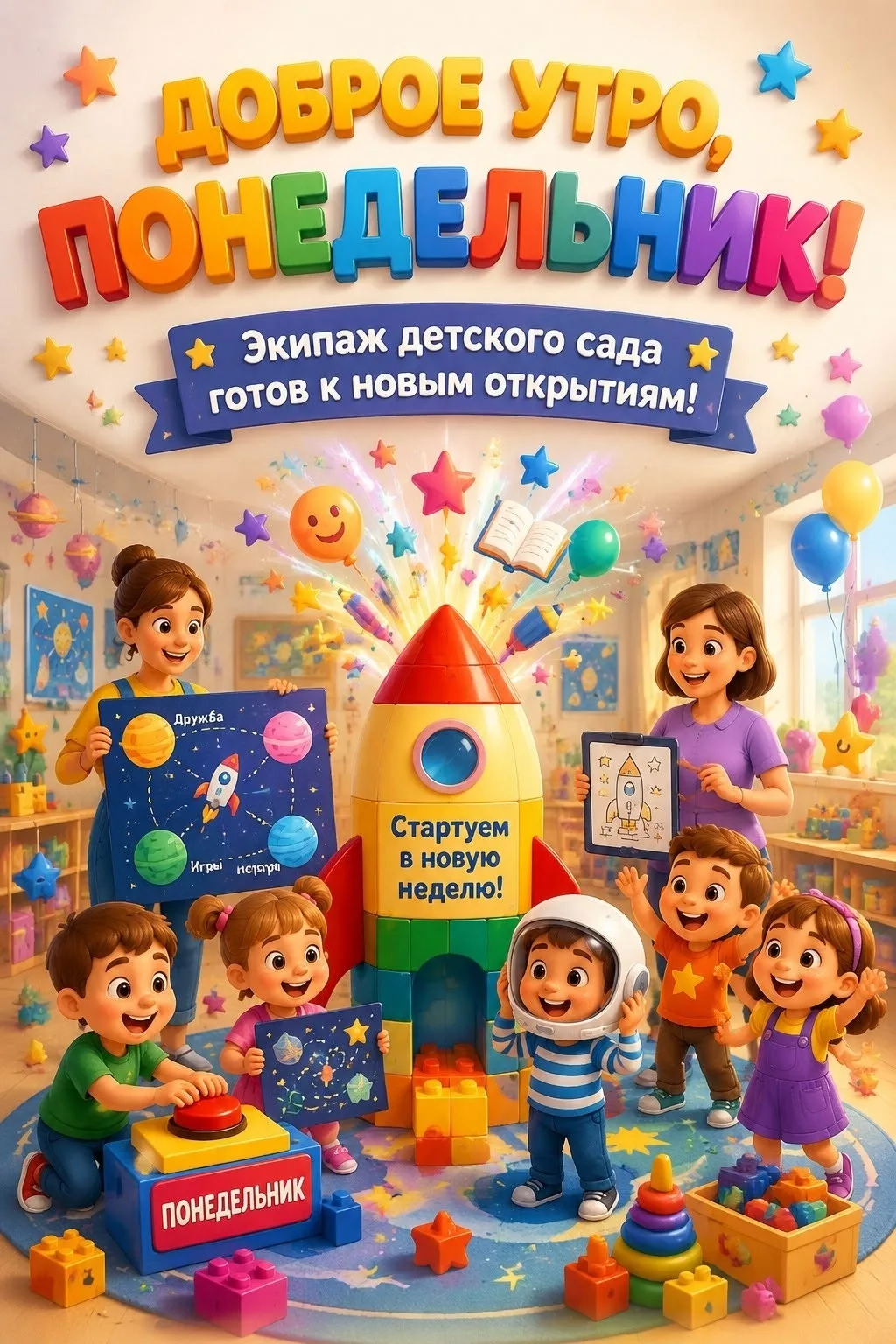 Из уютных выходных — в добрые будни! 👋