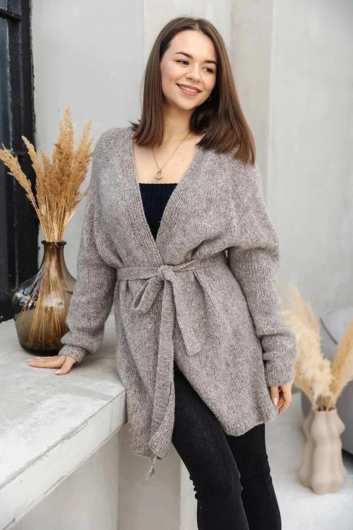 Кардиган спицами