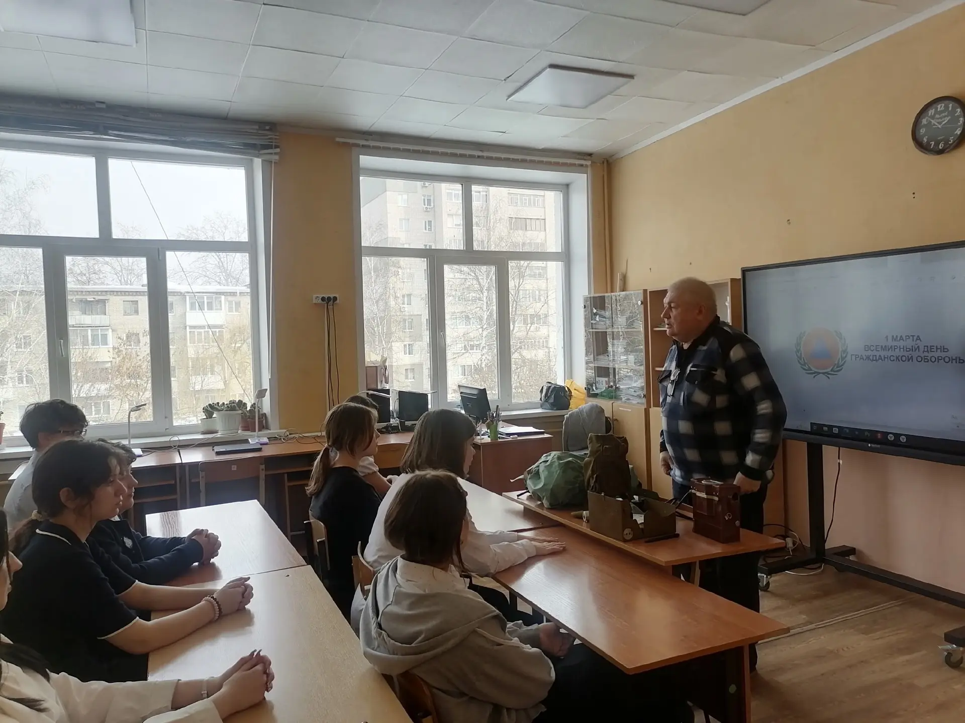 🛡️ Уроки мужества и безопасности: как наш лицей встретил Всемирный день гражданской обороны 🛡️  Сего