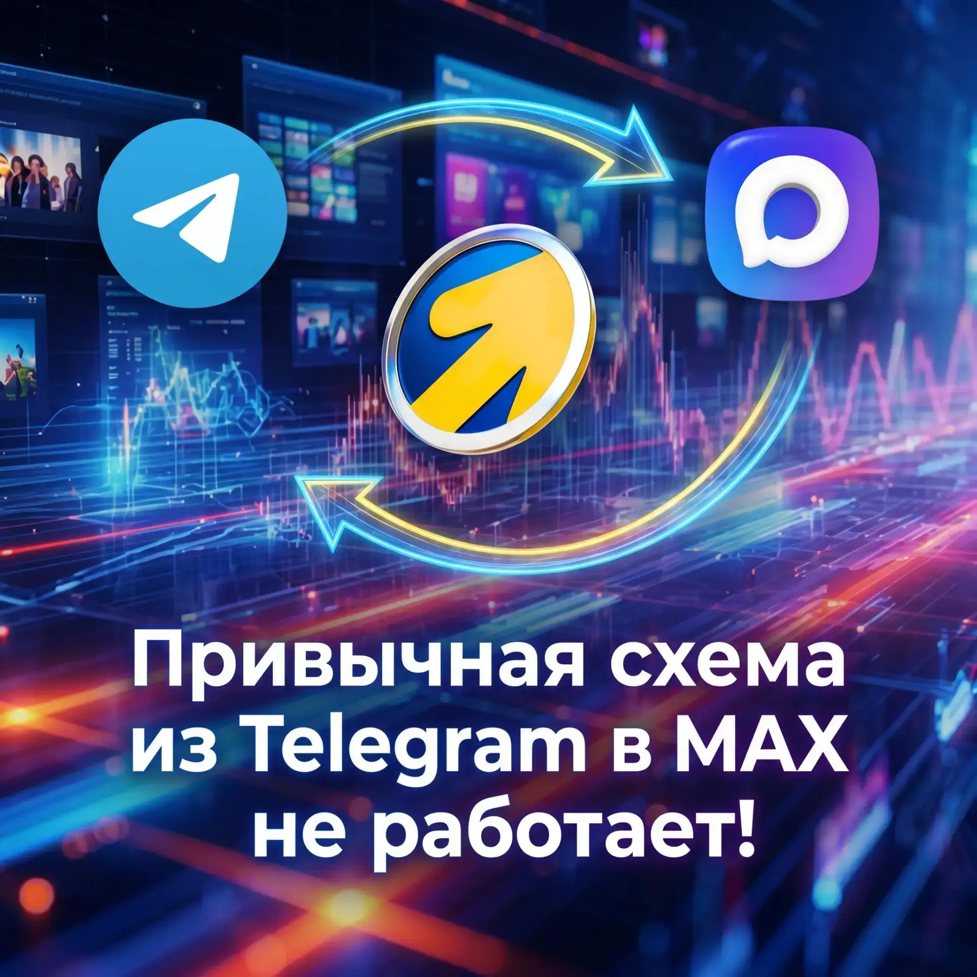 Привычная схема из Telegram для закрытых каналов в MAX не работает