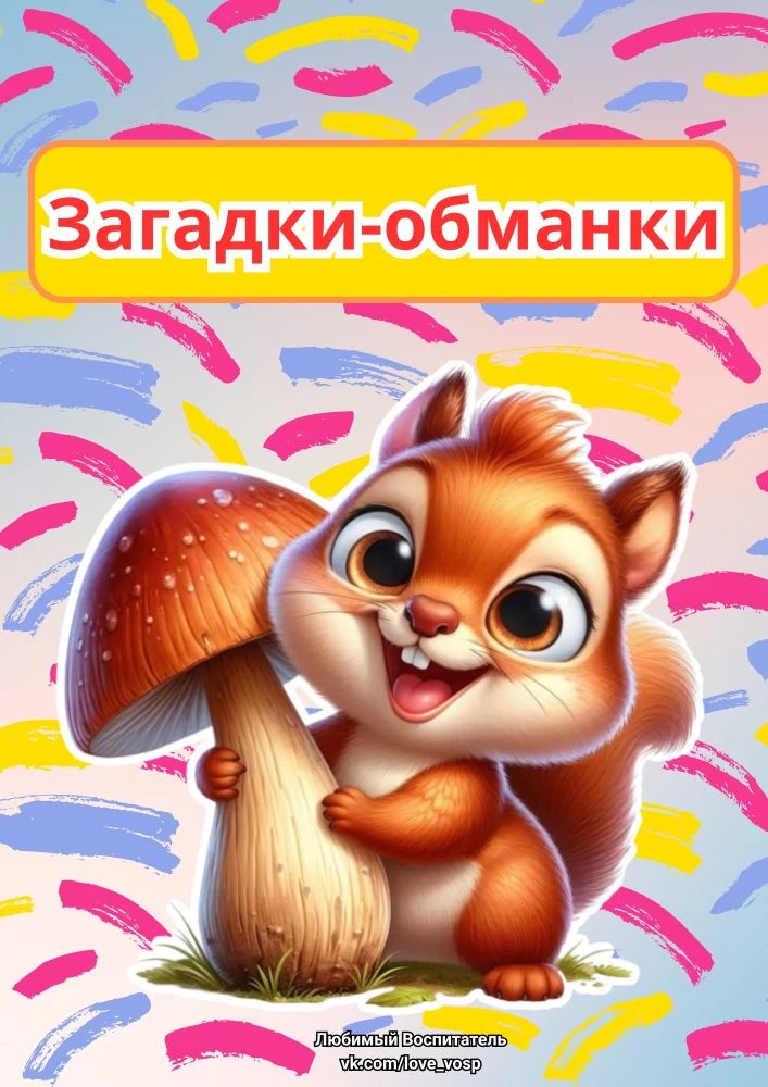 Дорогие родители! Загадайте детям эти весёлые загадки-обманки!
