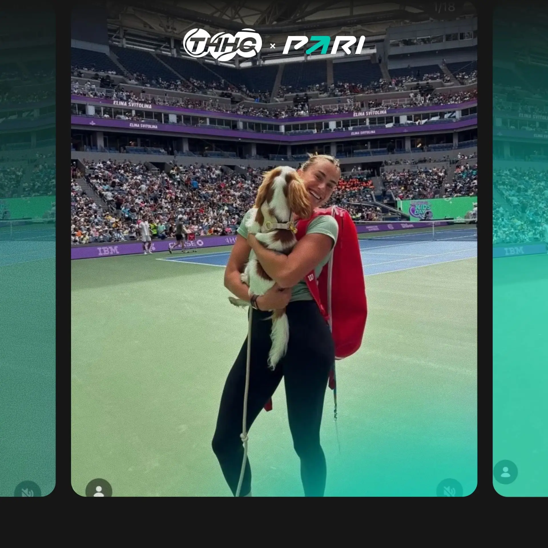 📸 Соболенко показала кадры с US Open