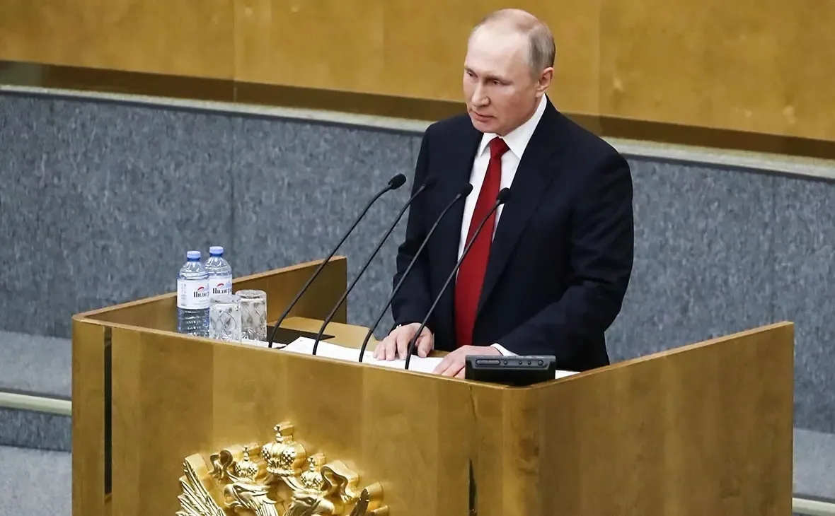 Слова Президента России Владимира Владимировича Путина на заседании Государственной Дум...