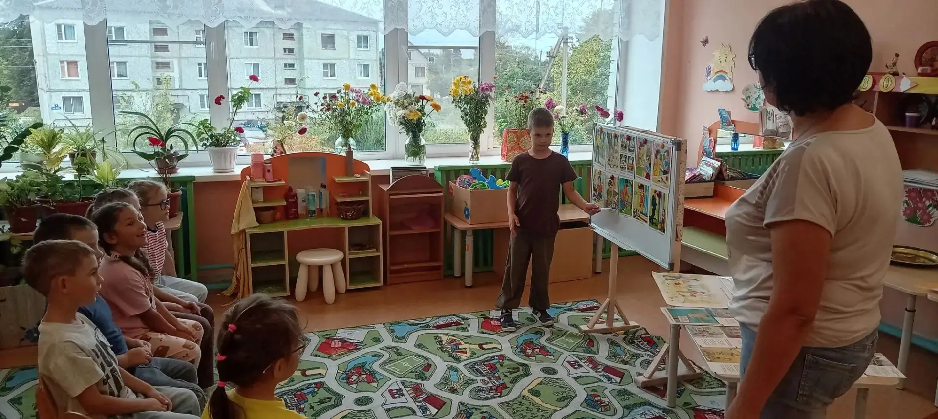 В новом учебном году в нашем детском саду прошёл открытый урок культуры безопасности. М...