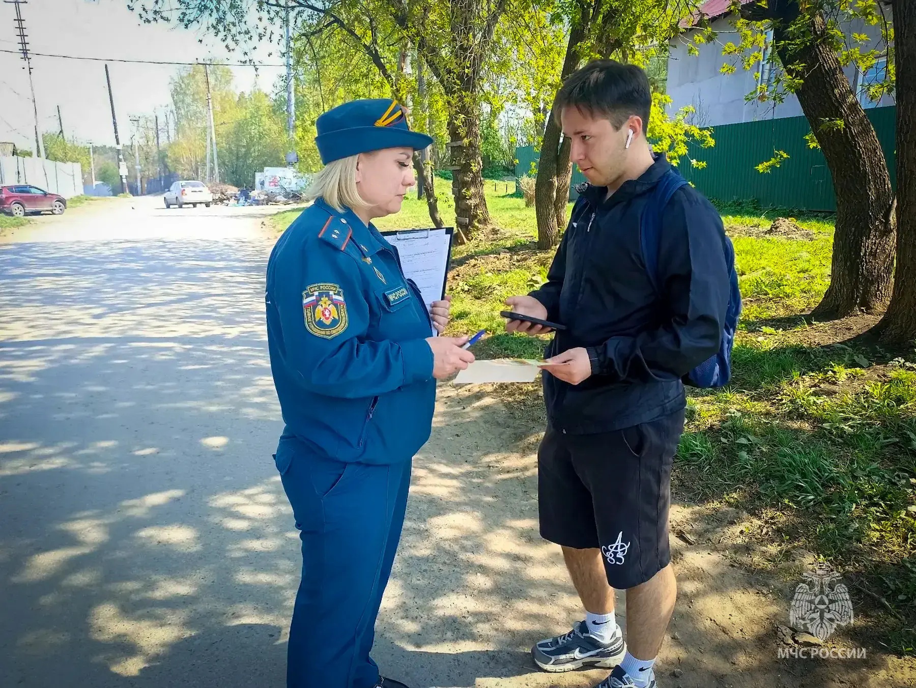 Профилактика — залог безопасности!  🚨Сотрудники МЧС России продолжают проводить профилактические рей
