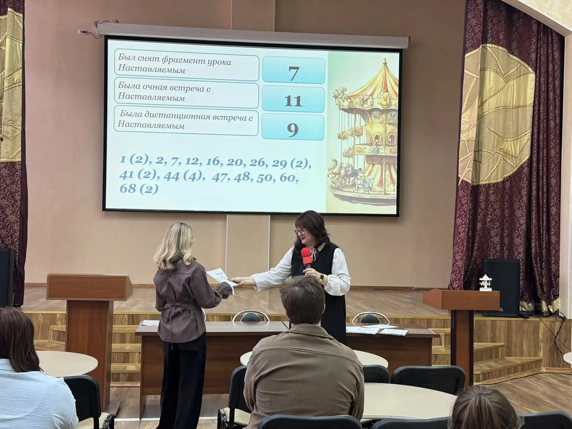 🎠 КАРУСЕЛЬ УРОКОВ 28 апреля на базе гимназии №12 прошло заседание клуба «Учитель года» и ассоциации 