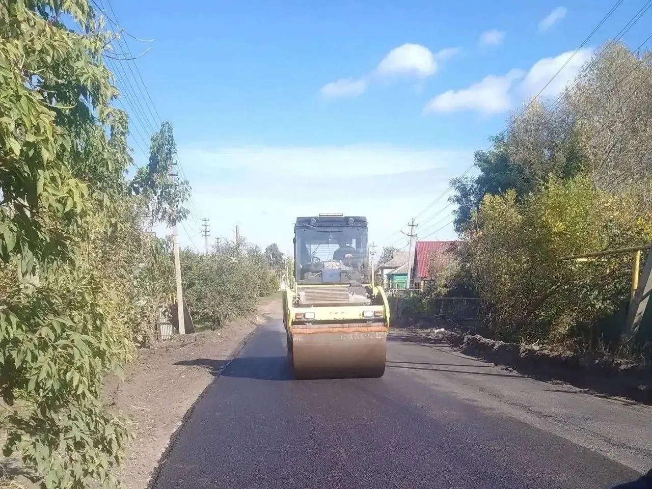 🛣 В Лискинском районе отремонтировали дорогу через ручей Рудка.