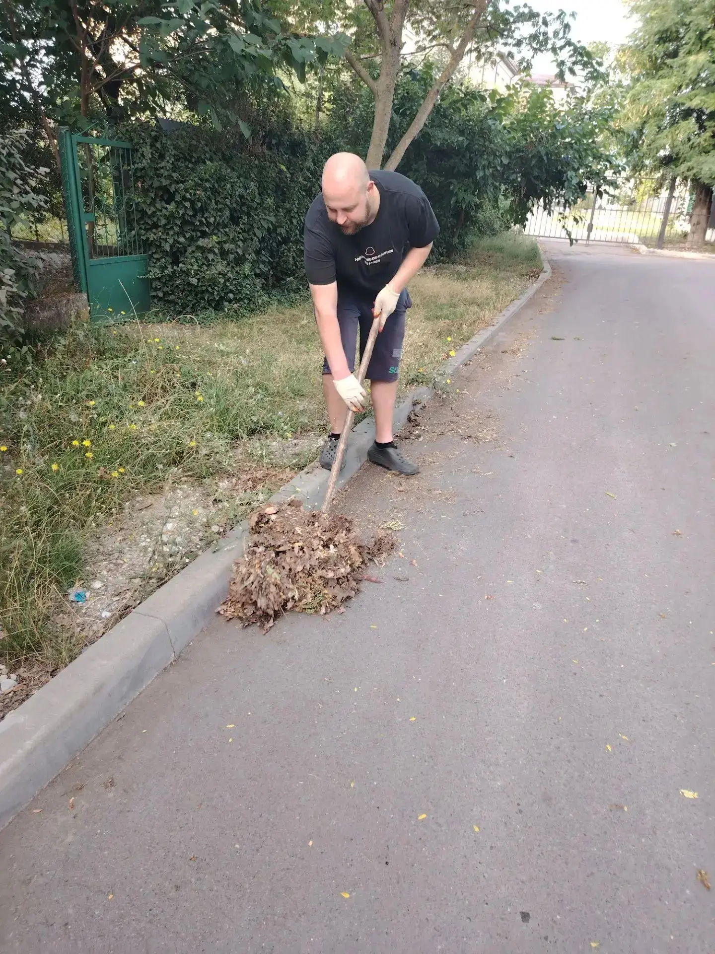 На территории Приморского района ведутся работы по благоустройству: