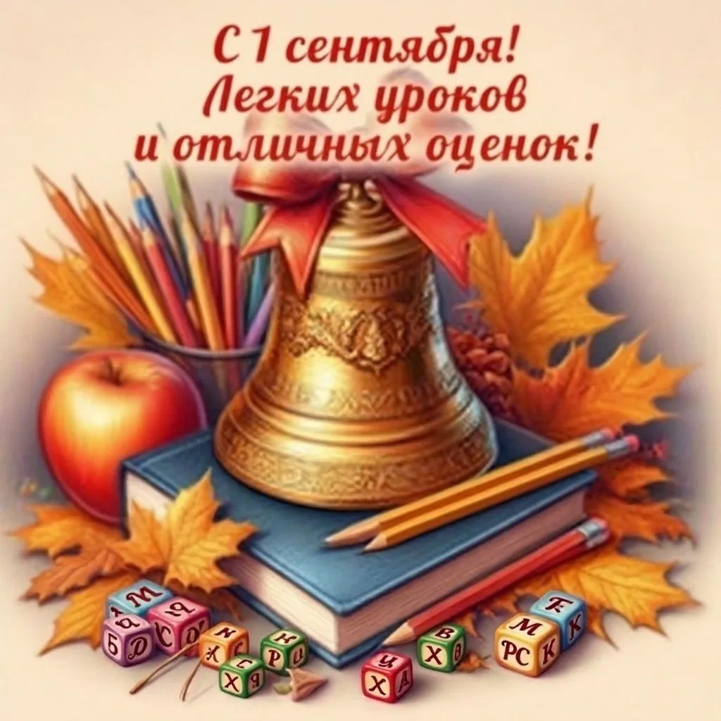 С Днём знаний и с 1 сентября!