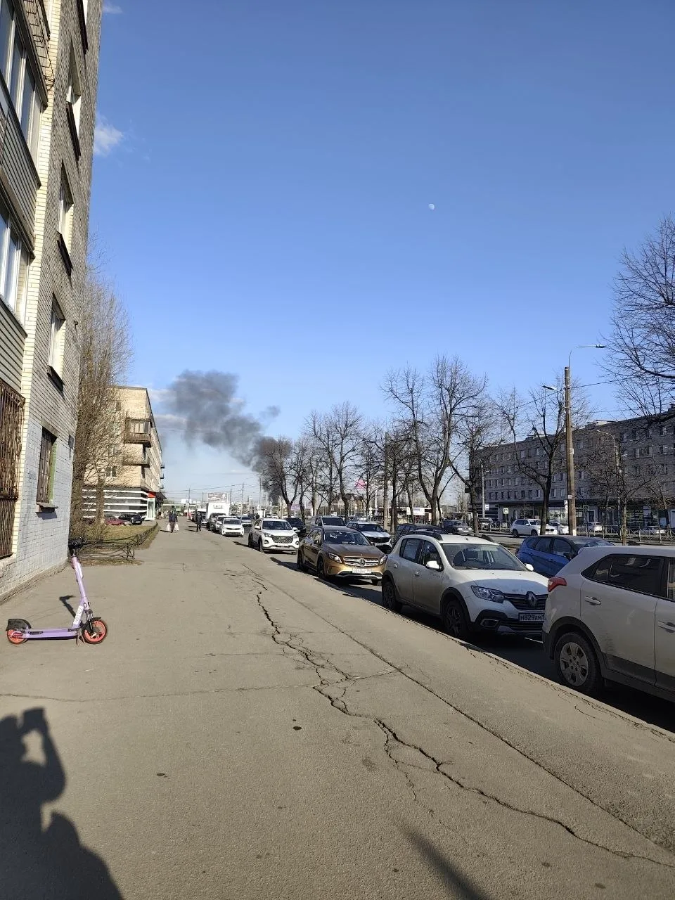 📩📤📥📨✉️ Что-то сильно горит в районе Мега Дыбенко  🔥 Подробностей пока нет. Делитесь своими материала