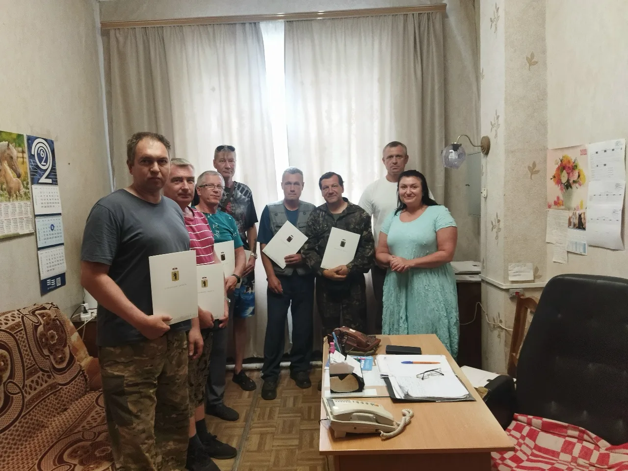 В честь профессионального праздника  Дня строителя  сотрудники акционерного общества "Д...
