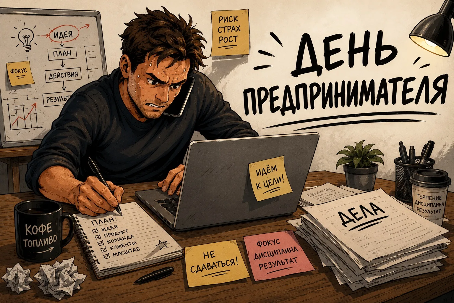 Сегодня День предпринимателя ⚡️