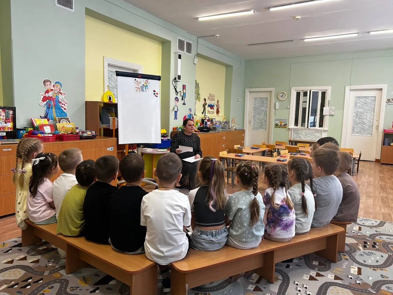 «Всероссийский открытый урок культуры безопасности» прошёл в группе 8, который посвящён...