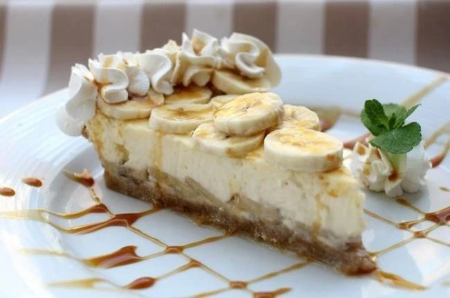 🍧 Творожно-банановый десерт с яблоком