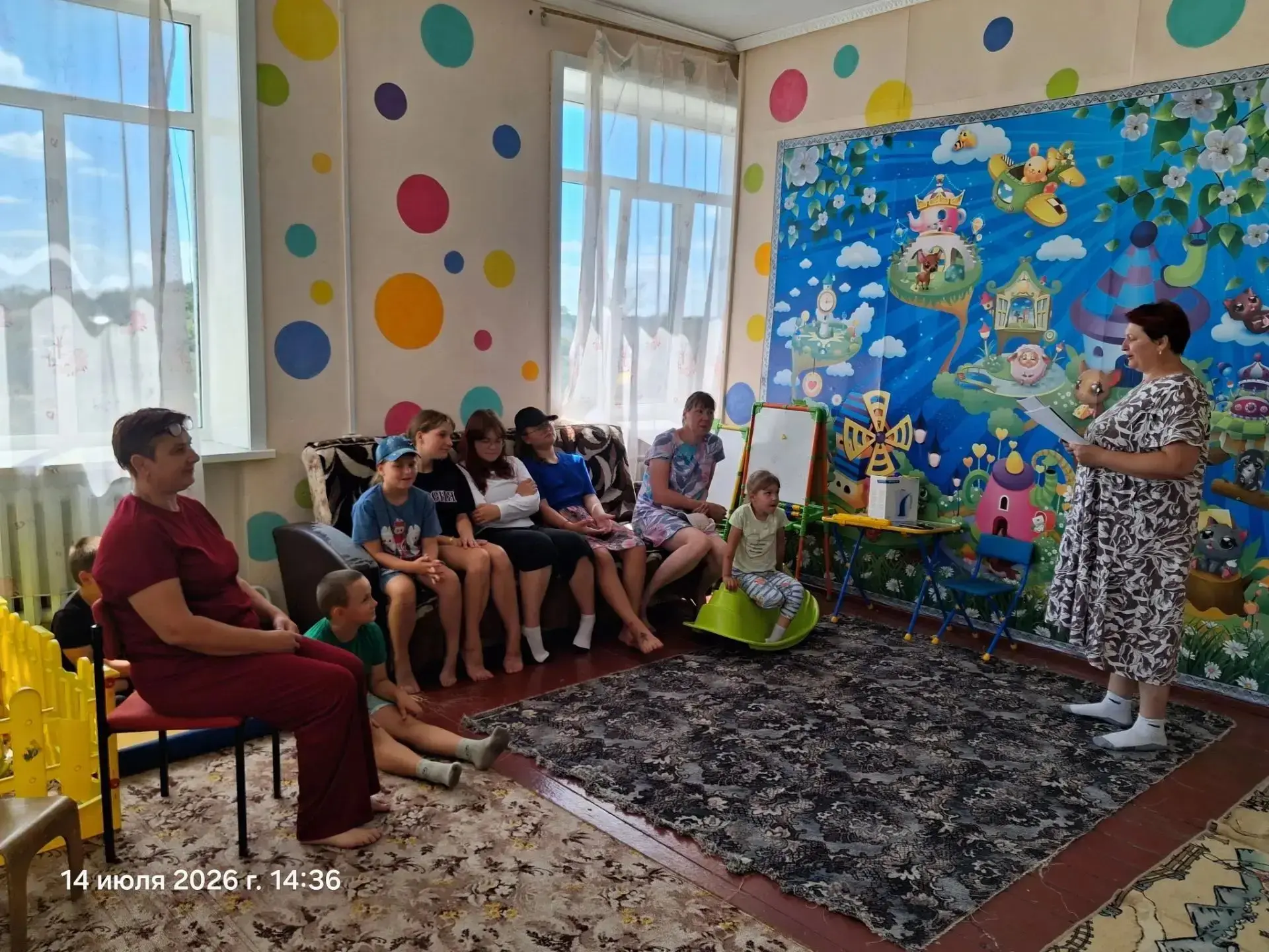 14 июля в Орловском Доме культуры прошла встреча - диалог «Безопасное лето».
Мероприятие началось с 