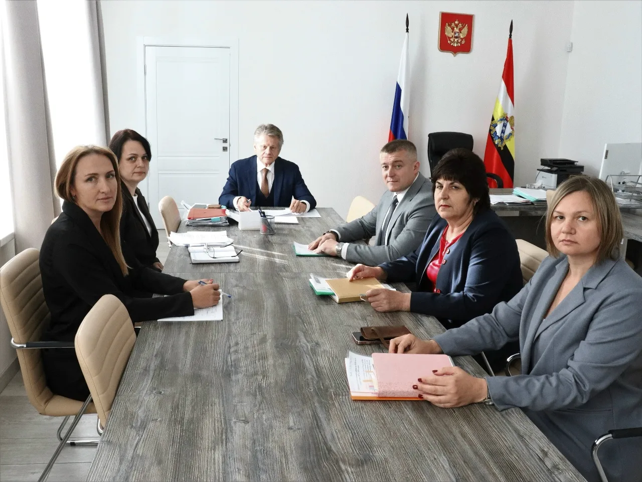 💼 Врио министра финансов и бюджетного контроля Курской области Владимир Панферов провё...