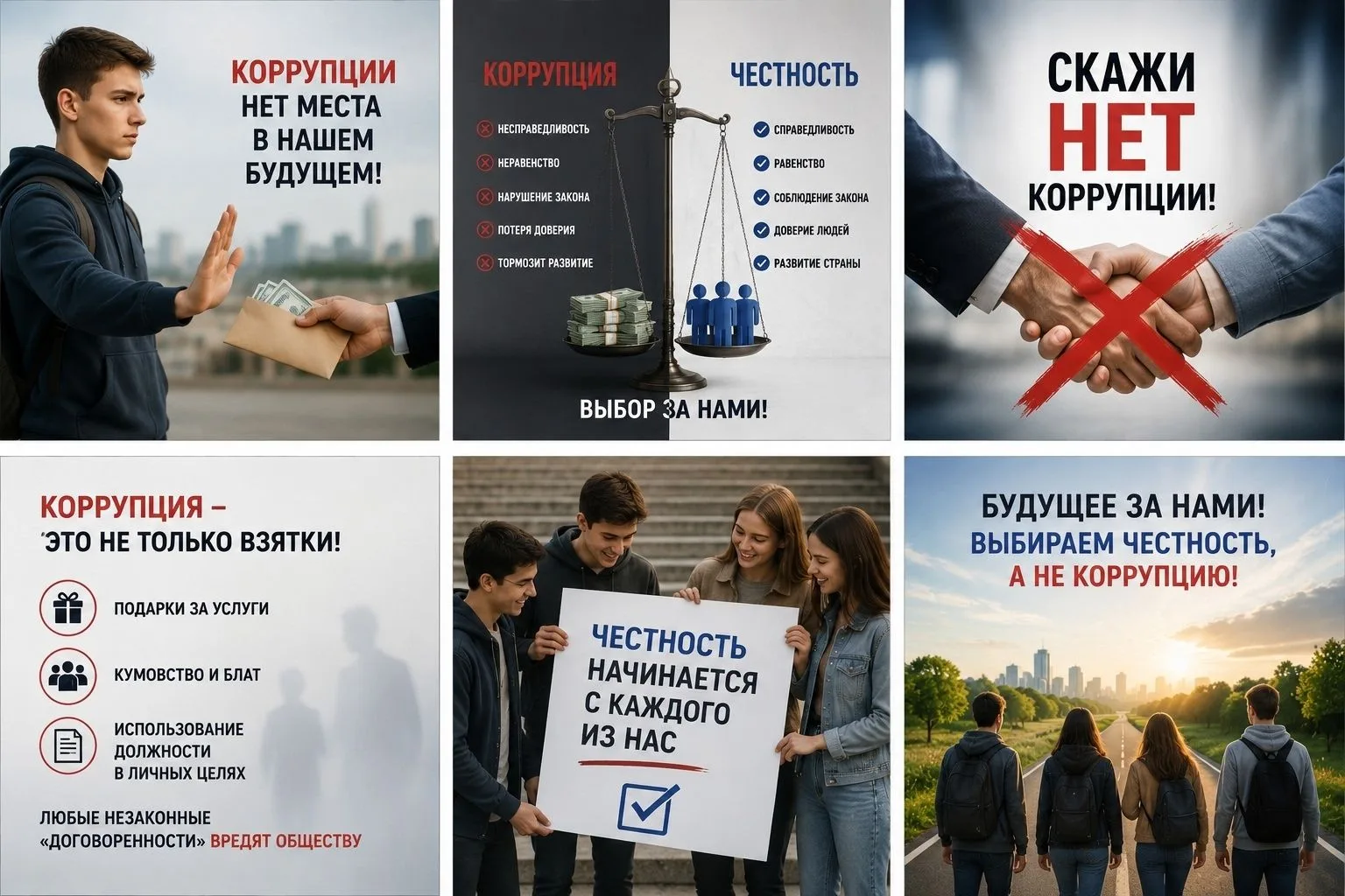 🚫Коррупция — одна из серьезных проблем современного общества