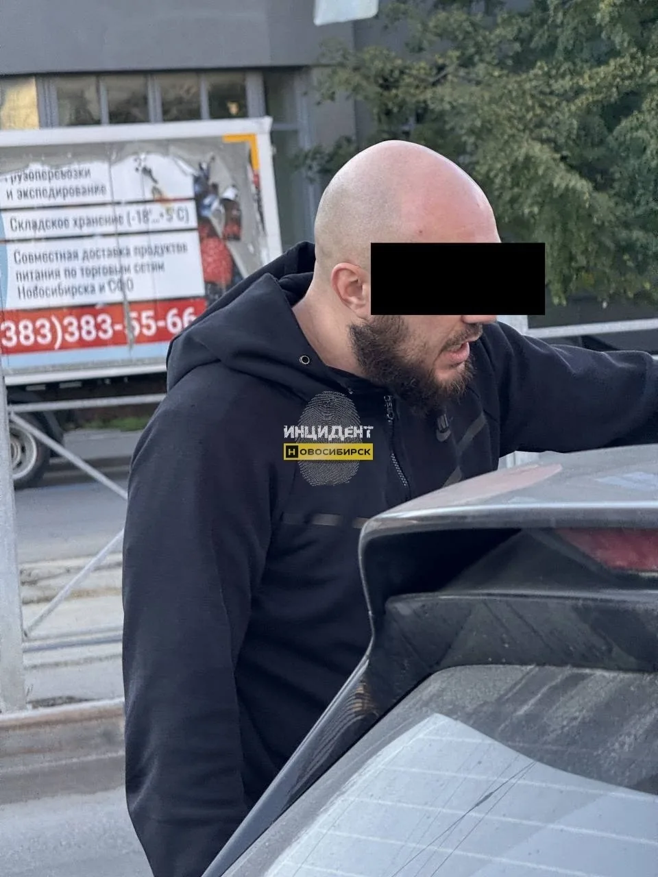 В центре Новосибирска произошел инцидент с водителем такси