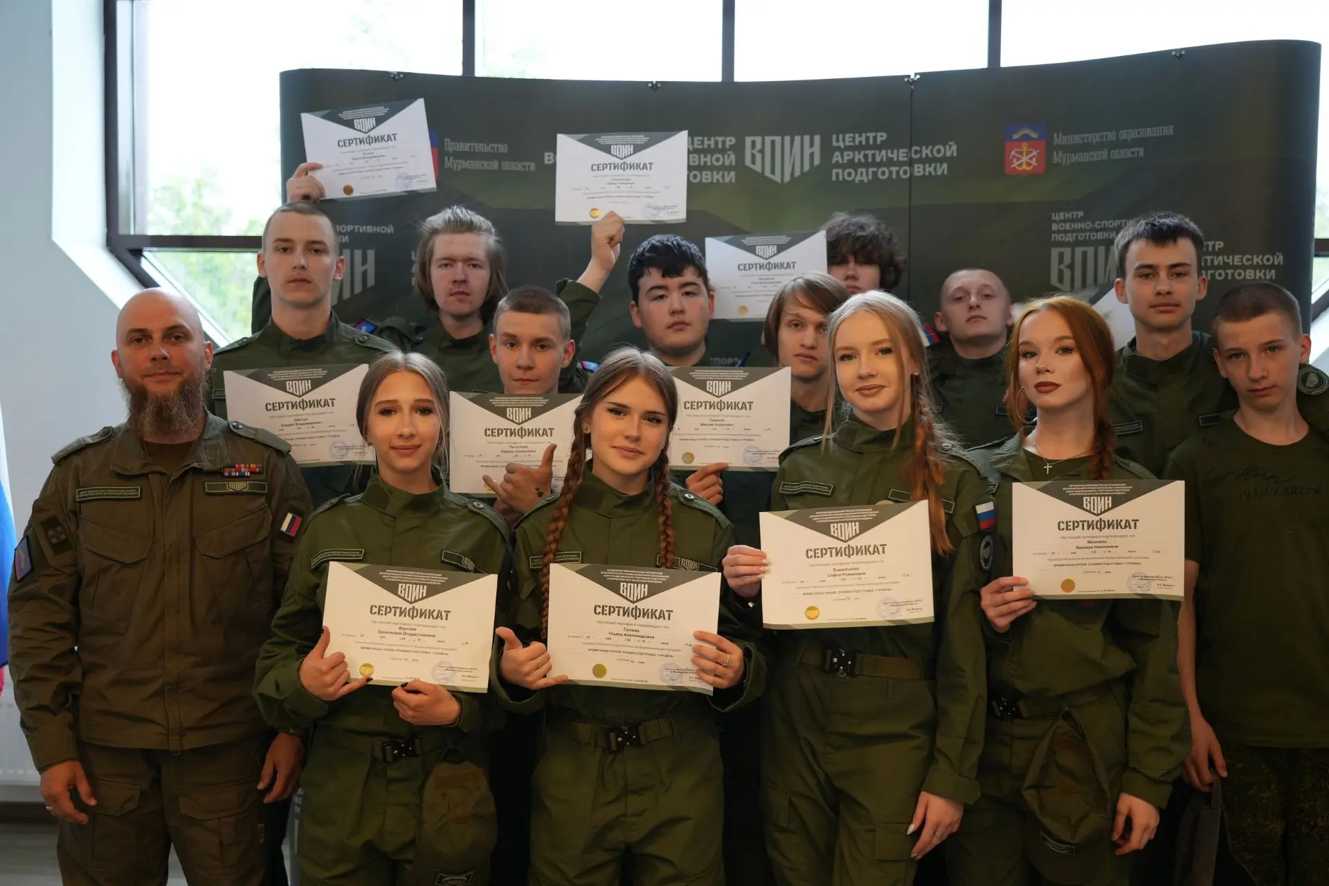В гражданско-патриотическом Центре «На Севере — жить!»  подошла к концу вторая летняя смена флагманс