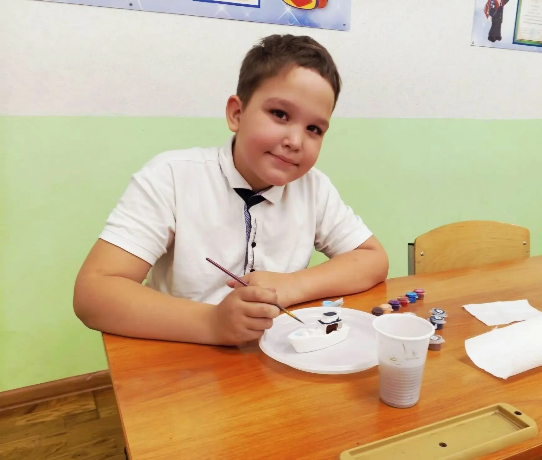 🎨 Маленькие руки — большое сердце ❤️   В минувший четверг в нашей школе царила особенная, теплая атм