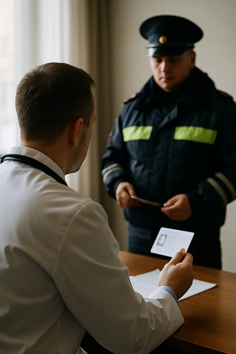 Врач поставил диагноз — права приостановят: новый порядок для водителей