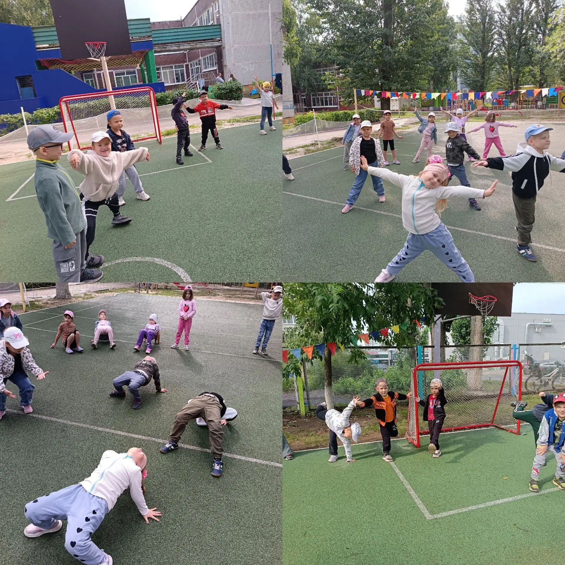 ☀️ Утренняя зарядка в детском саду — лучший старт летнего дня! ☀️Каждое утро мы встреча...