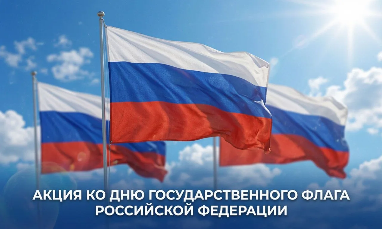🎉 В преддверии Дня Государственного флага Российской Федерации — 21 августа — в Щигров...