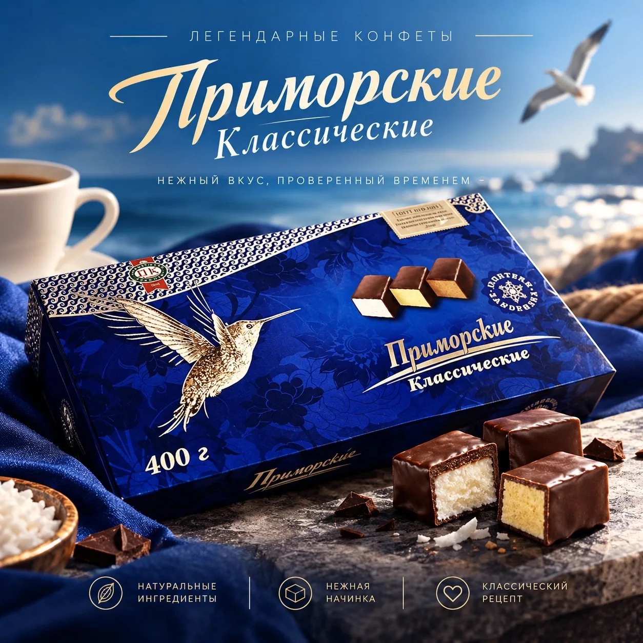 Настоящая «Птичка» родом с Дальнего Востока: три факта о легендарных конфетах Владивостока