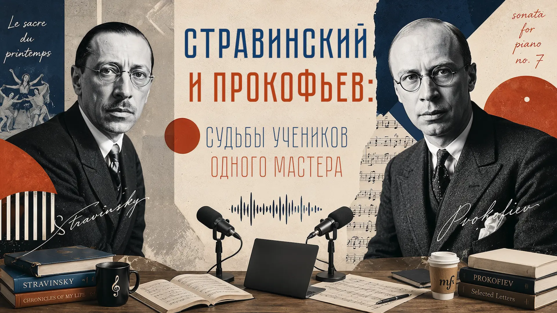 Вышел 5-й выпуск подкаста «НоТы вне времени»

«Стравинский и Прокофьев: судьбы учеников одного масте
