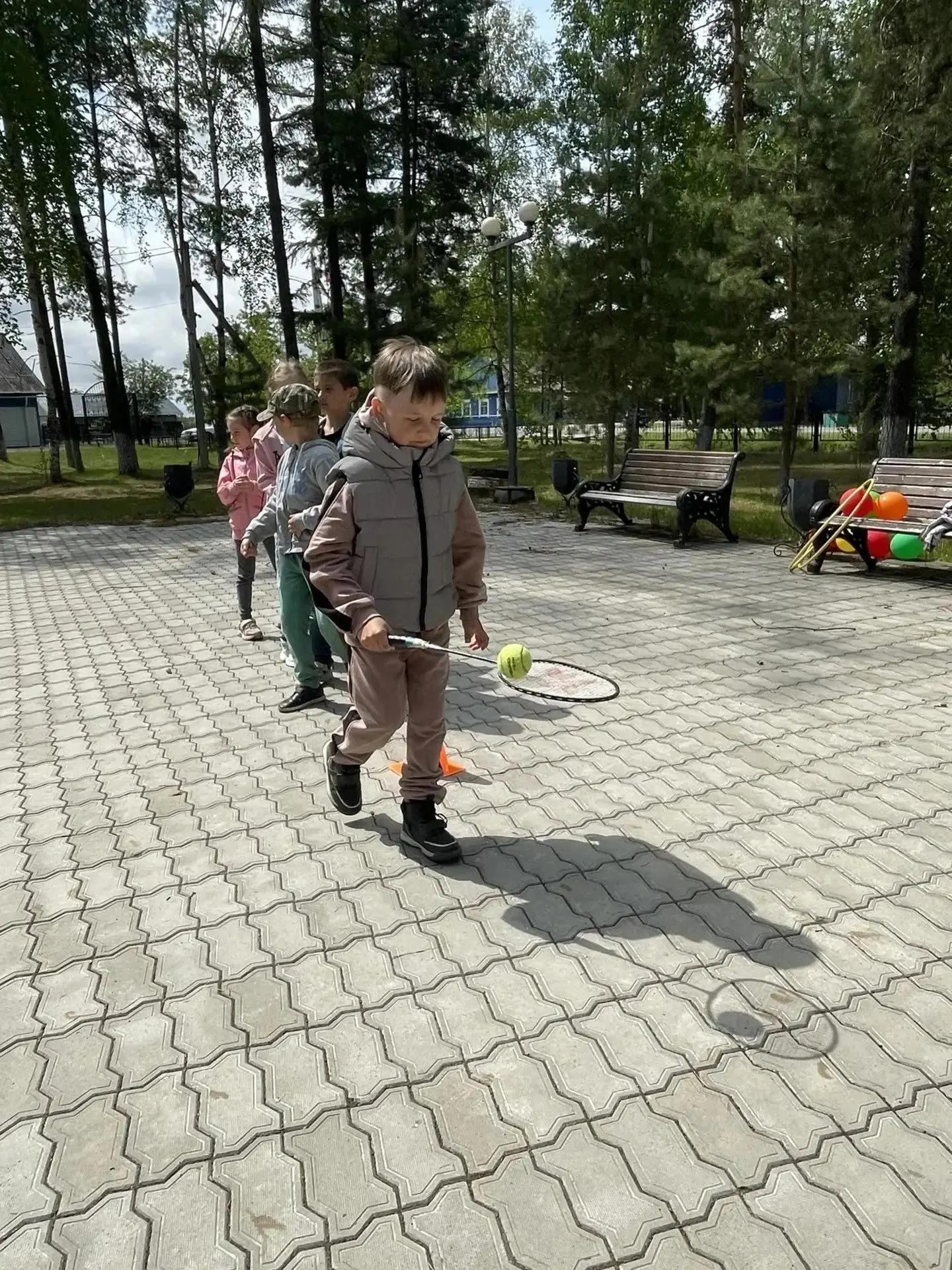 Яркое и запоминающееся открытие профильного отряда МБОУ СОШ с.им.П.Осипенко началось с ...