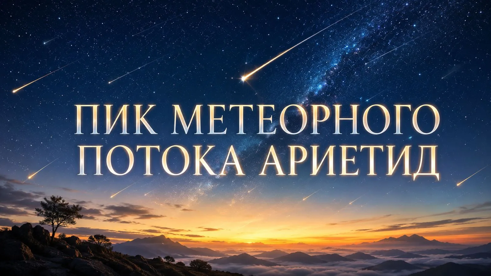 Упала звезда, загадываем желание.