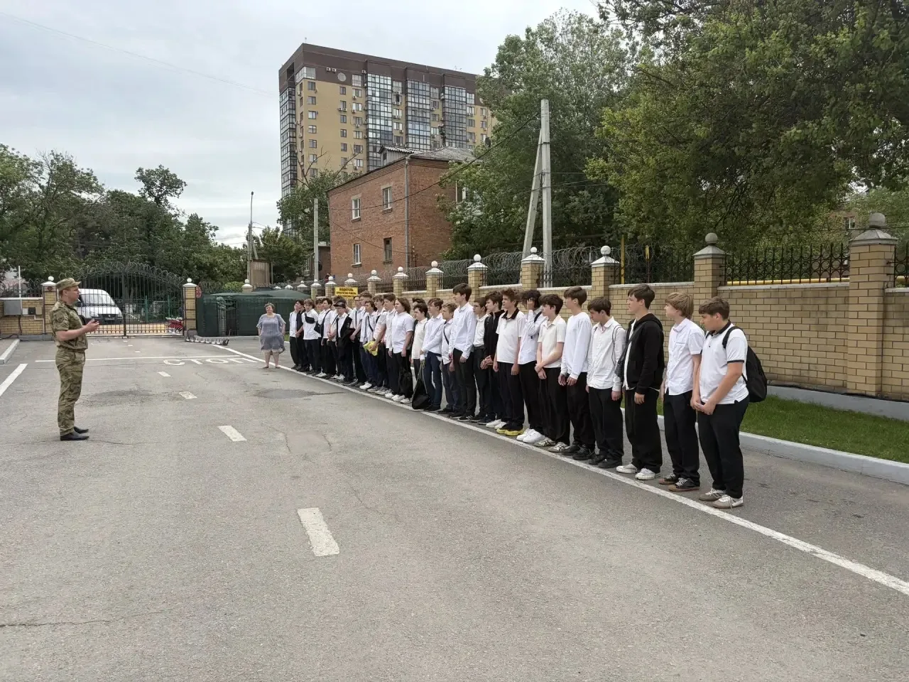 🎖️ Завершились учебные сборы у восьмиклассников