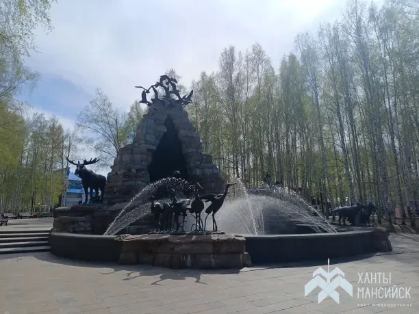 В парке имени Бориса Лосева заработали фонтаны! ⛲  👨‍👩‍👧‍👦 Наступила пора выбрать время и вместе с р