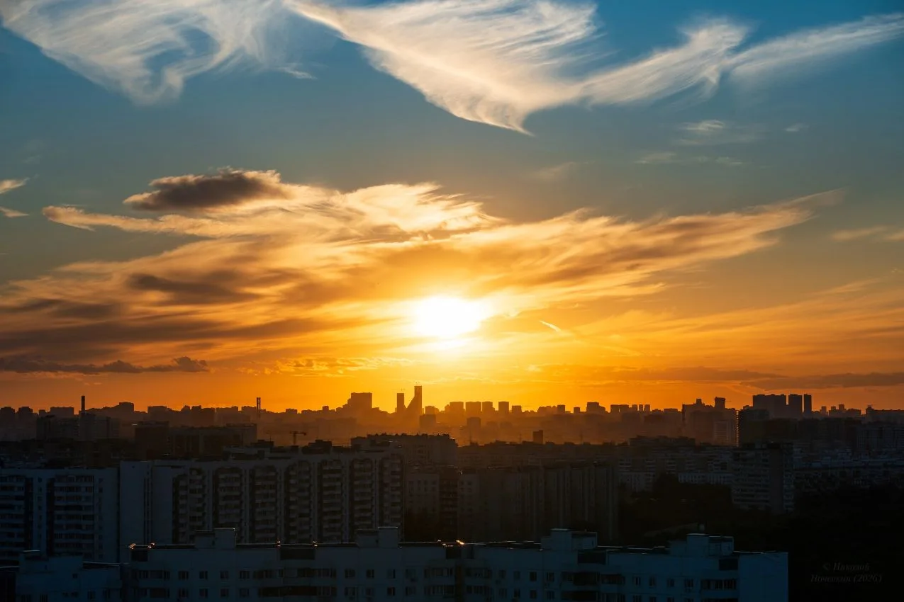 Закатное Бирюлёво 🌇