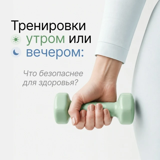 Когда тренироваться — утром или вечером? Однозначного ответа нет.
