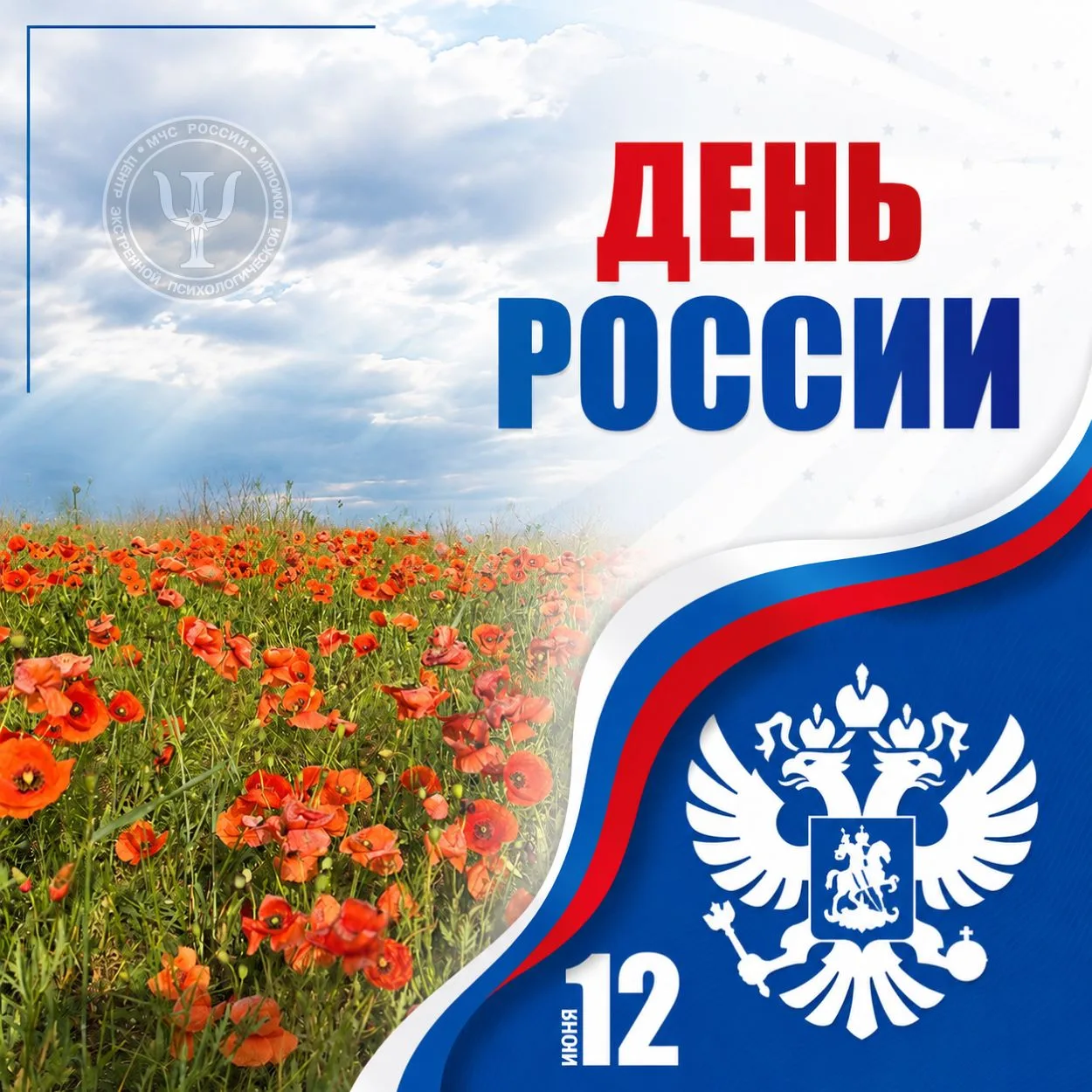 С Днем России! 

🔹Двенадцатого июня наша страна отмечает один из главных государственных праздников