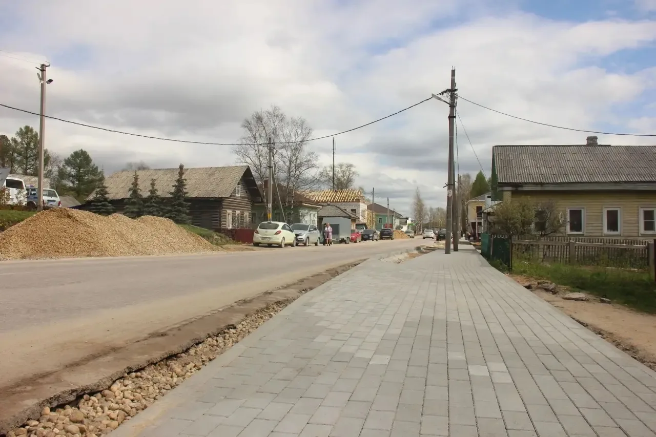 В Верховажье продолжается реализация проекта «Посадские ворота»