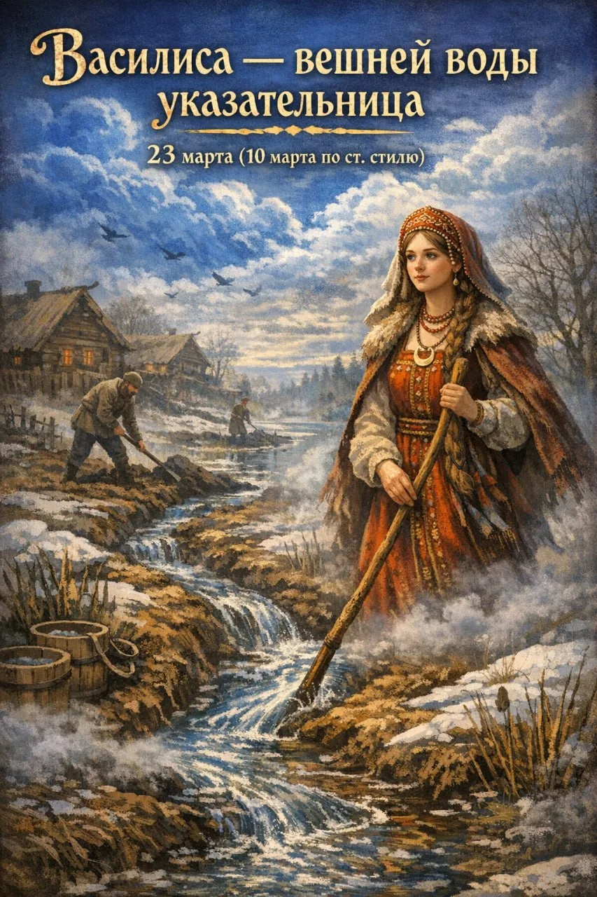 Василиса — вешней воды указательница (23 марта)