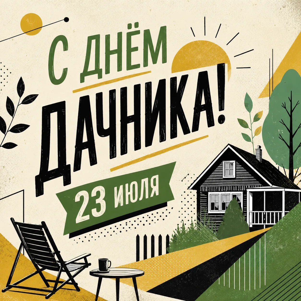 С Днём дачника! 🥕