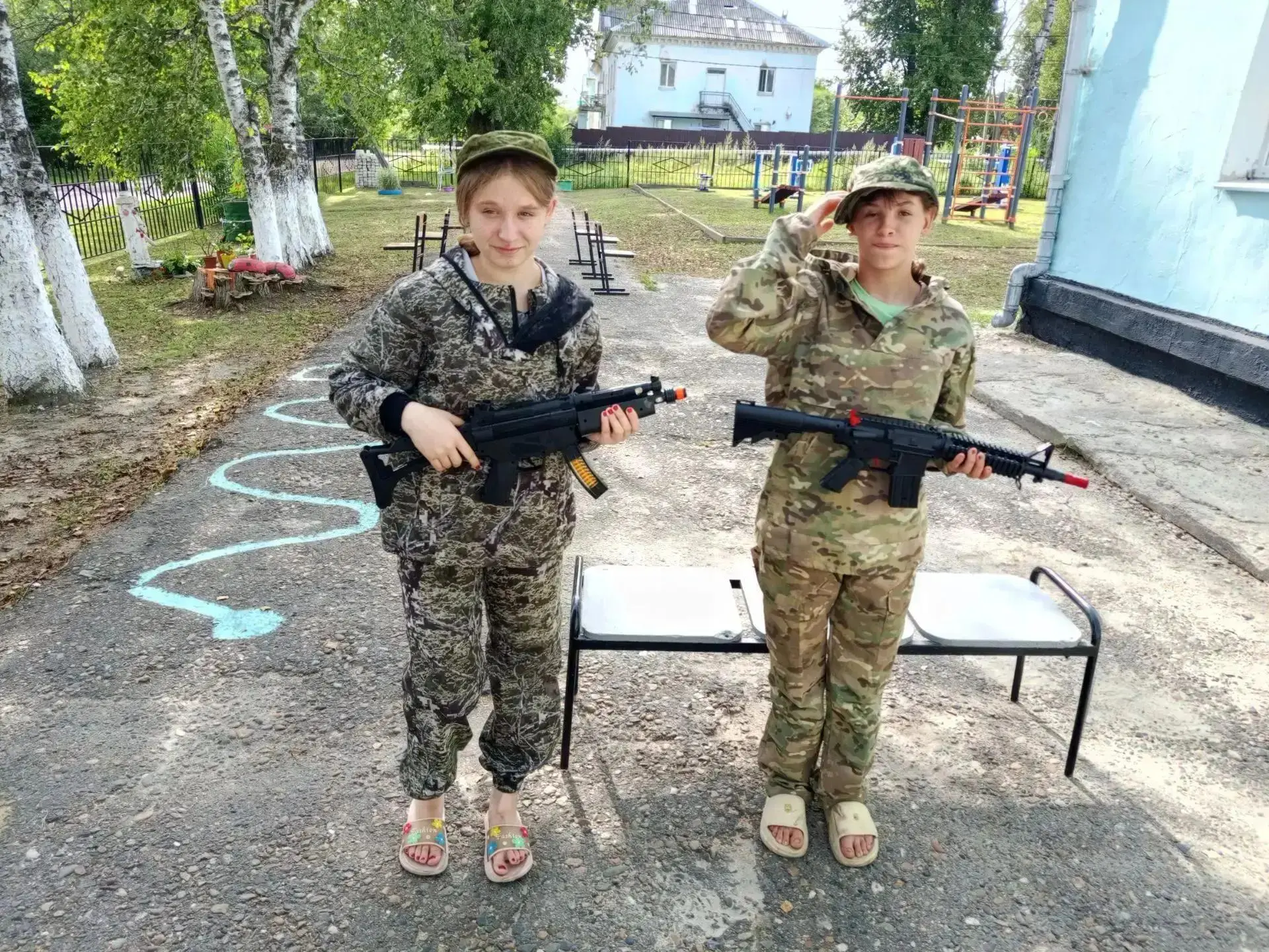 🔥Воспитанники Райчихинского центра «Шанс» прошли «курс молодого бойца»