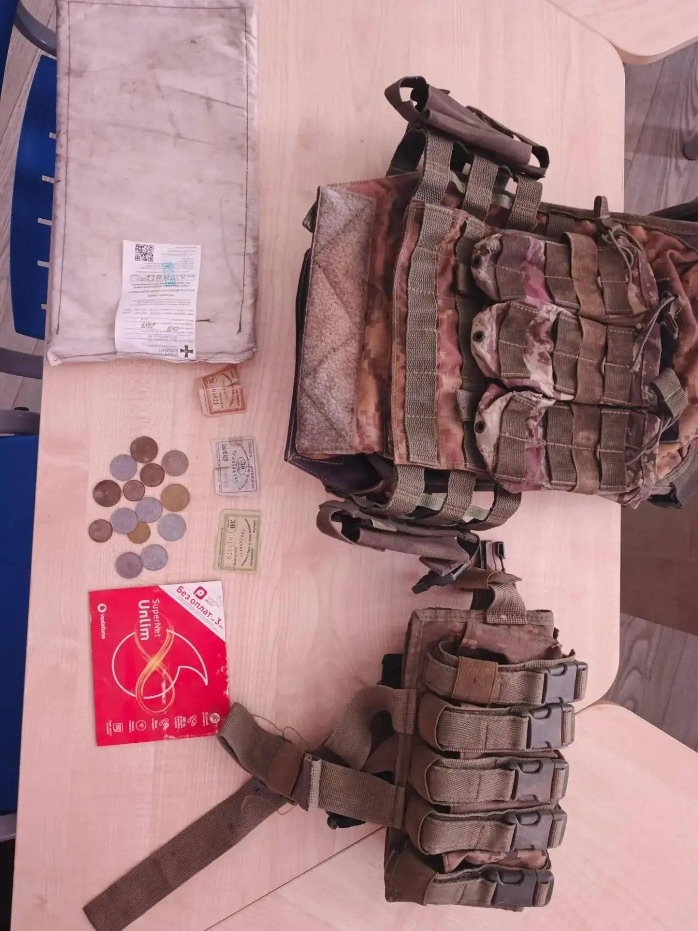 Школьный музей боевой славы пополнился уникальными экспонатами из зоны проведения специ...