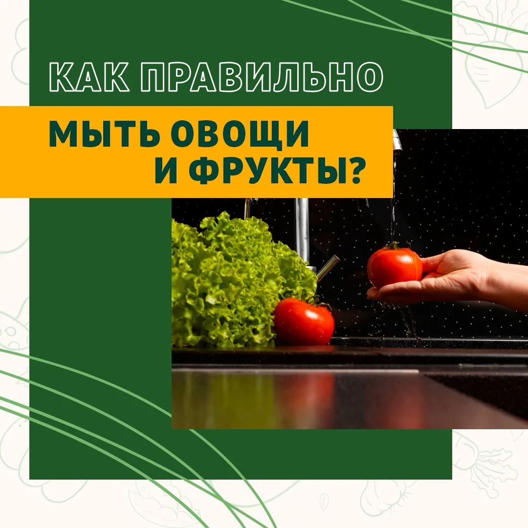Лето — сезон овощей и фруктов 🍏