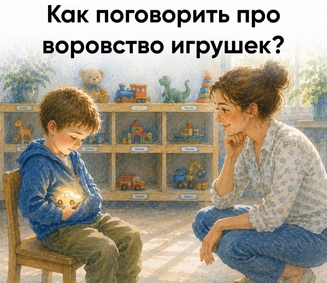 Вы замечаете, что одна из игрушек из группы вдруг оказалась дома у ребёнка. Просто «уех...