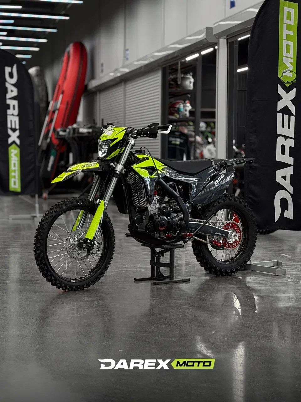 BSE Z7 Yellow Neon — полноразмерный эндуро для серьёзного бездорожья