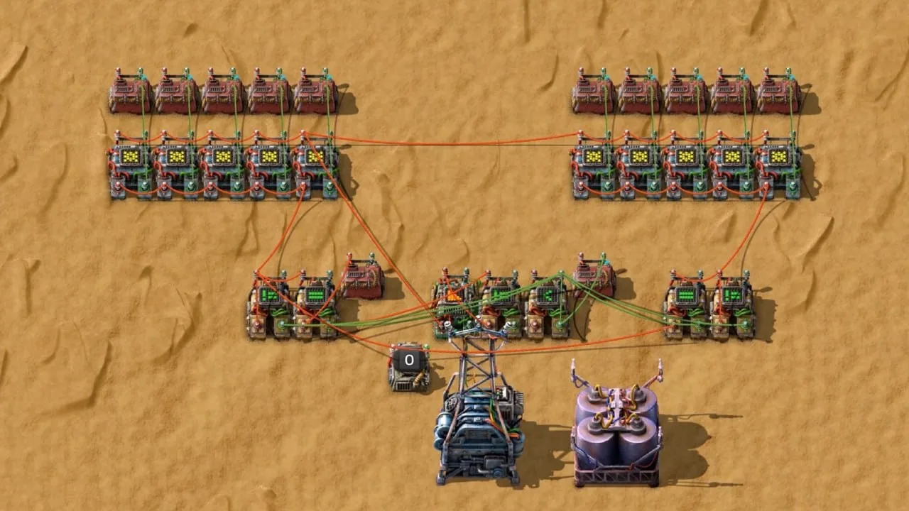 Нейросеть в Factorio: 6,4 млн параметров на комбинаторах